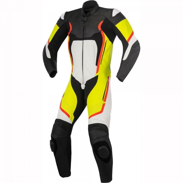 Motorbike Cowhide Leather Suit
